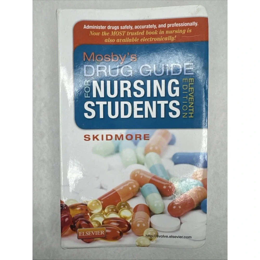 Mosby's Drug Guide for‎ Nursing Students, 10th Edition - Paperback - GOOD
